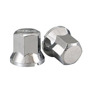 Capa de Porca Cromada 27mm - Nicolini