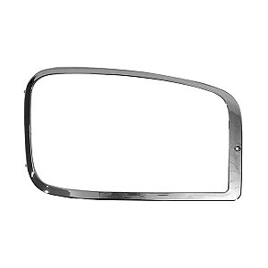 Moldura Farol Lado Direito Cromada Mercedes Axor - BL Fibras M30051
