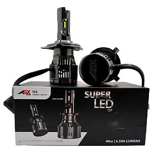 Lâmpada H4 Super LED 40W 12/24v 5500 Lummens (PAR) - ASX