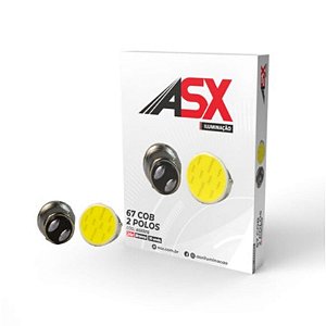 Kit 10 Lâmpadas 67 Led 2 Polos 24V - ASX