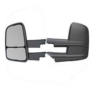 Espelho Retrovisor Convexo Bipartido com Braço Longo Lado Esquerdo - VW DELIVERY EXPRESS 18/... - BEPO - W806A