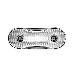 Lanterna Lateral Sidelight Led 24V Cristal - Aspock - 2221800