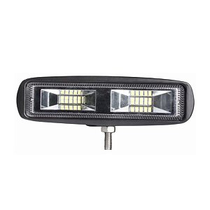 Farol Auxiliar Mini Barra Com 20 LED's - 12/24V 20W - ASX - ASX4306