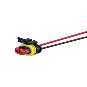 Chicote 2 Vias Com Conector - Lanterna Tapa-Sol SCANIA - ASX - ASX8424