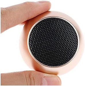 Mini Caixa de Som Bluetooth Metal Amplificada Mini Speaker 3w