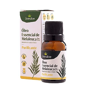 Óleo Essencial de Melaleuca 15ml Livealoe