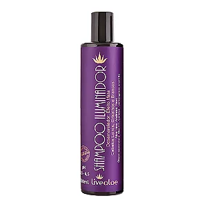Shampoo Iluminador Aloe Vera 300ml Livealoe