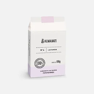 Sabonete Glicerinado em Barra Lavanda 100g Almanati