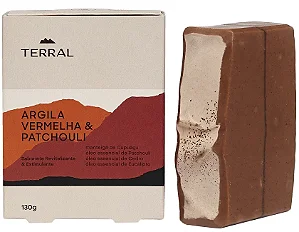 Sabonete Argila Vermelha 130g Terral