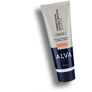 Creme Dental Natural Bioativo RELAX - Limão e Canela 90g Alva