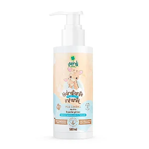 Loção Hidratante Probiótico Para Pele Sensível Infantil 180ml Verdi