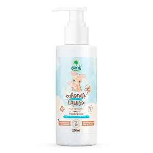 Sabonete Líquido Probiótico Neutro Para Pele Sensível Infantil 200ml Verdi