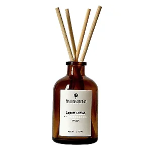 Difusor Capim Limão 50ml Pavio de Algodão