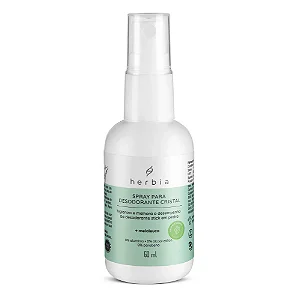 Spray Para Desodorante Cristal 60ml - Herbia