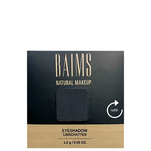 Sombra / Eyeshadow - 100 Back To Black - Refil 1.4g Baims