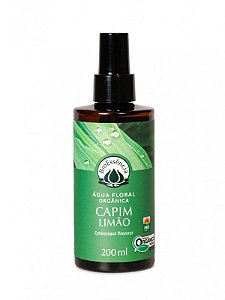 Água Floral - Hidrolato de Capim Limão Orgânico (200ml) - BioEssência