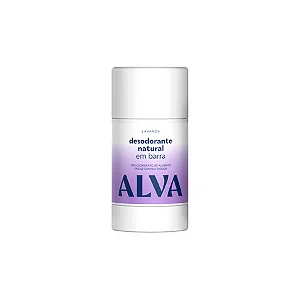 DESODORANTE EM BARRA LAVANDA VEGANO 55G ALVA