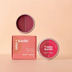 DUO Batom Cremoso Multifuncional 3 em 1 - Pitaya + Pecan