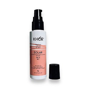 PROTETOR SOLAR FACIAL COM COR FPS35/PPD12,5 - FRASCO COM VALVULA DOSADORA 60G COR:C1