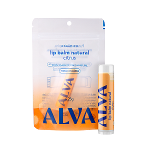 LIP BALM NATURAL CITRUS ALVA 4,25G
