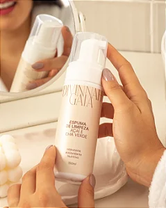 Espuma de Limpeza Facial com Extrato de Açaí e Chá Verde 150ml