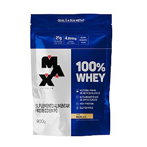 100% Whey Refil 900g - Max TItanium