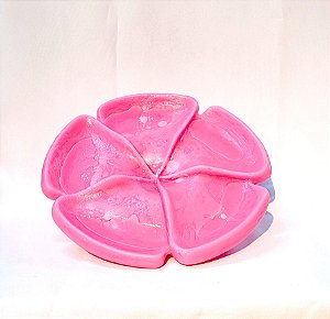 Vela flutuante para piscinas na cor pink