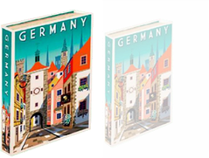 Caixa Livro Grande Germany,  30x24x5