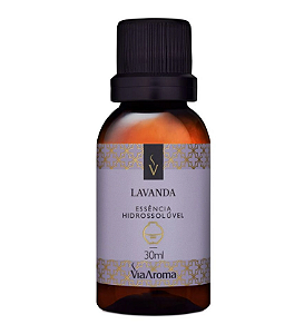 Essência Hidrossolúvel Lavanda Via Aroma - 30ml