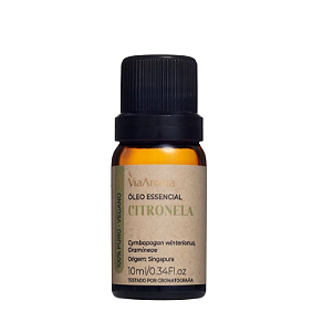 Óleo Essencial Citronela Via Aroma - 10ml