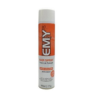 Hair Spray Fixador de Penteado Fixação Extra Forte EMY 400ml