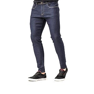 Calça Jeans Masculina Super Skinny Fit Azul Escuro Zune