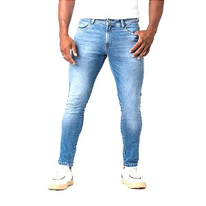 Calça Jeans Skinny Masculina Azul Zune