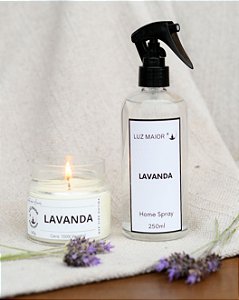 Dupla Lavanda - Vela + Home Spray