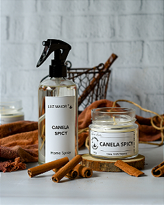Dupla Canela Spicy - Vela + Home Spray