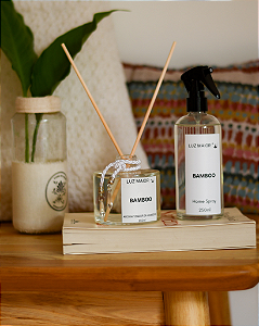 Dupla Bamboo - Aromatizador de Ambiente + Home Spray