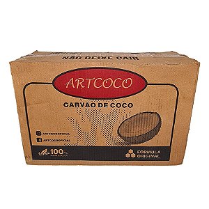 CARVAO DE COCO ART COCO CAIXA DE 10KG X 1KG