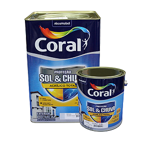Coral Total Sol e Chuva Branco