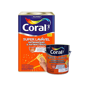 Coral Super Lavável Branco