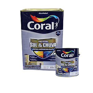 Coral Impermeabilizante Sol e Chuva Branco