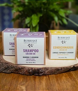 Kit 2 Shampoos Equilíbrio e 1 Condicionador Nutrição & Brilho