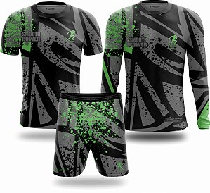 Kit Masculino academia strong green