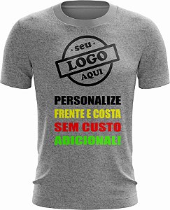 Kit 4 Camiseta Personalizada Para Empresas Logo Marca