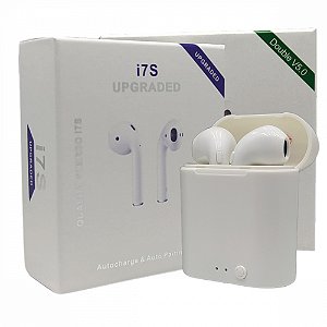 Fone Bluetooth i7S Branco