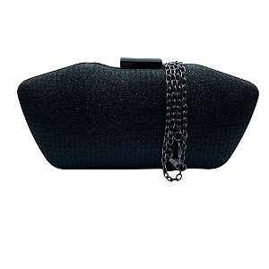 Clutch de Festa Tecido com Brilho Premium