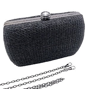 Clutch de Festa Palha / Sisal / Juta Premium