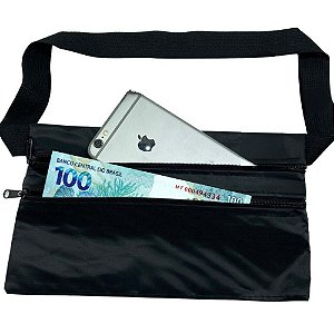 4 Pochete Porta Dólar Cintura Doleira Money Belt Anti-Furto