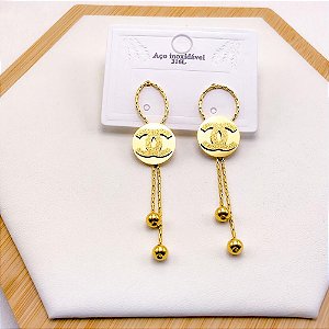 BRINCO AÇO INOXIDÁVEL INSPIRE-SE - DOURADO