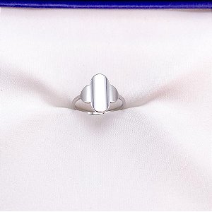 ANEL  AÇO INOXIDÁVEL TREVO - PRATEADO