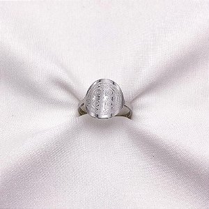 ANEL  AÇO INOXIDÁVEL SÃO BENTO - PRATEADO